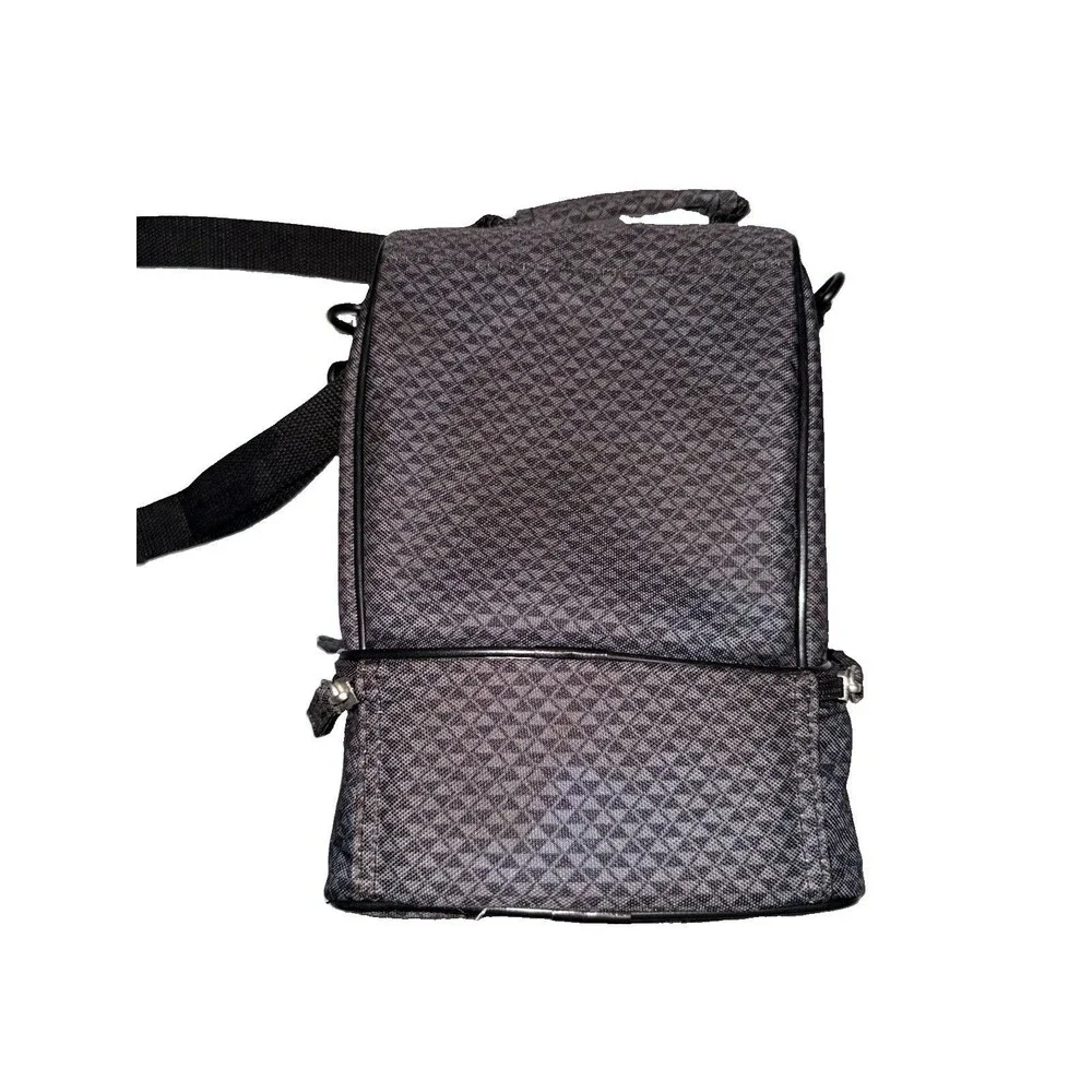 Marvel Black Panther Wakanda Forever Insulated Lunch Box/Bag Black with Straps